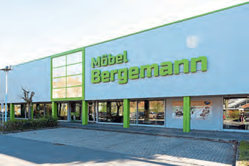 Wohnkompetenz auf über 6000 Quadratmetern: Möbelhaus Bergemann. FOTO: MICHAEL RUFF