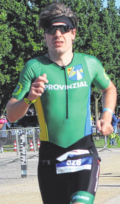 Hannes Anke-Schmidt musste im Training Sport und Familie in Einklang bringen.
