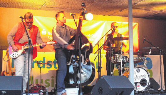 „The Greyhounds“ werden mit Rockabilly die Bühne rocken.