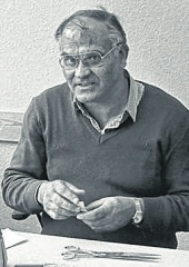 War lange Zeit dabei: Otto W. Geiss. Foto: W. Nehm, Kreisarchiv NF