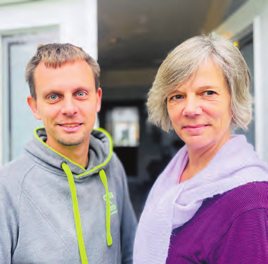 Ralf Wiechers führt den Co-Working-Space mit Gabriele Franke. FOTO: ANNIKA KÜHL