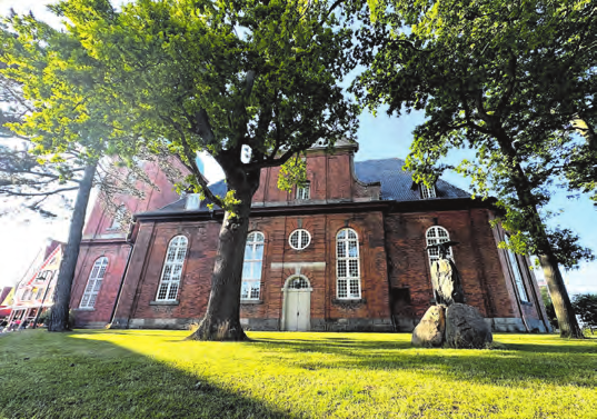 Die Nikolaikirche in Kappeln zieht viele Besucher an. NORDMANN FOTO: REBECCA