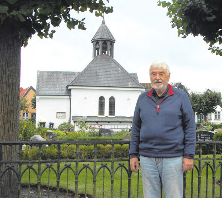 Klaus Nielsky hat sein Leben lang auf dem Holm gelebt und war von 1990 bis 2002 Bürgermeister der Stadt Schleswig. FOTO: MARCEL NASS