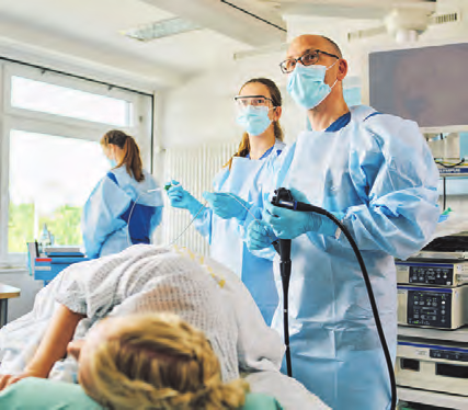 Das Klinikum bietet bei auch bei Erkrankungen im Bauchraum qualitativ hochwertige Untersuchungsverfahren und Therapieansätze.