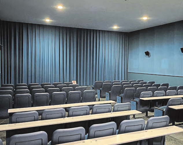 Auch der „Kleine Saal“ soll mit seinem aktuellen Aufbau ein schönes Filmerlebnis schaffen.