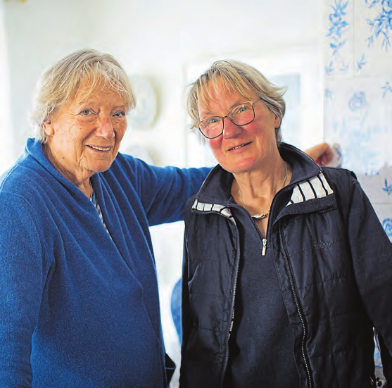 Inge Haferkorn und Maggy Fischer