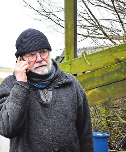 Oft muss Dieter Risse erreichbar sein, um schnell handeln zu können.