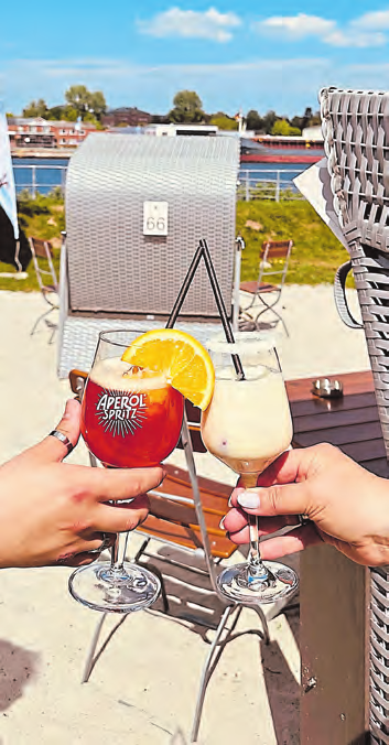 Das sind die beiden Sommercocktails aus der Kanalmeisterei. FOTO: KANALMEISTEREI