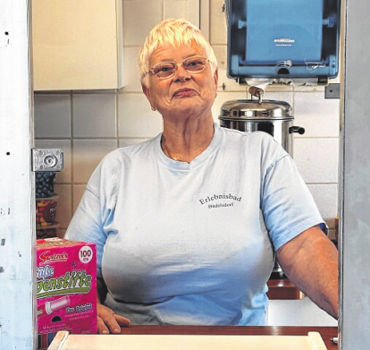 „Waffel-Ulla“ (Ulla Thiele). Foto: Preuß