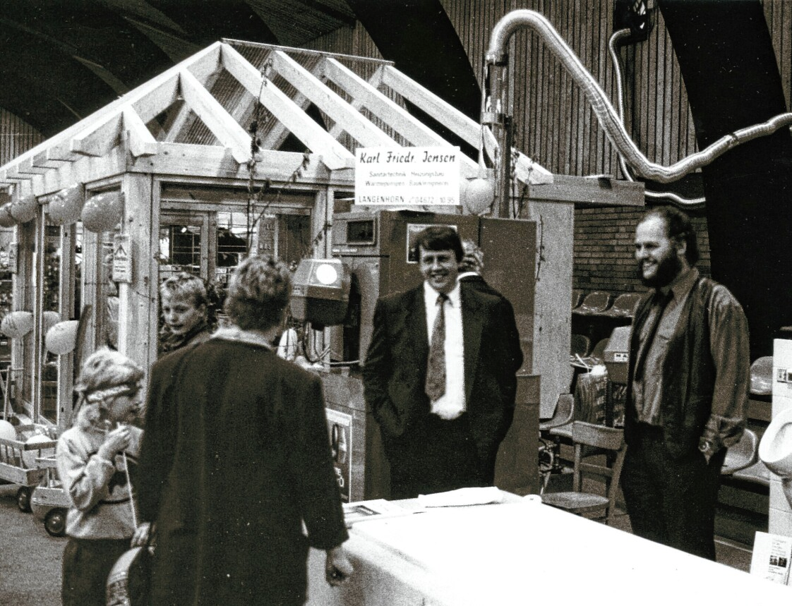 Die Gewerbemesse Langenhorn aus dem Jahre 1990.