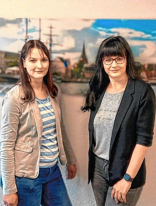 Erfolgreiche Schwestern: Bettina Wittorf (li.) und Marion Appelt. Foto: Ralf Appelt