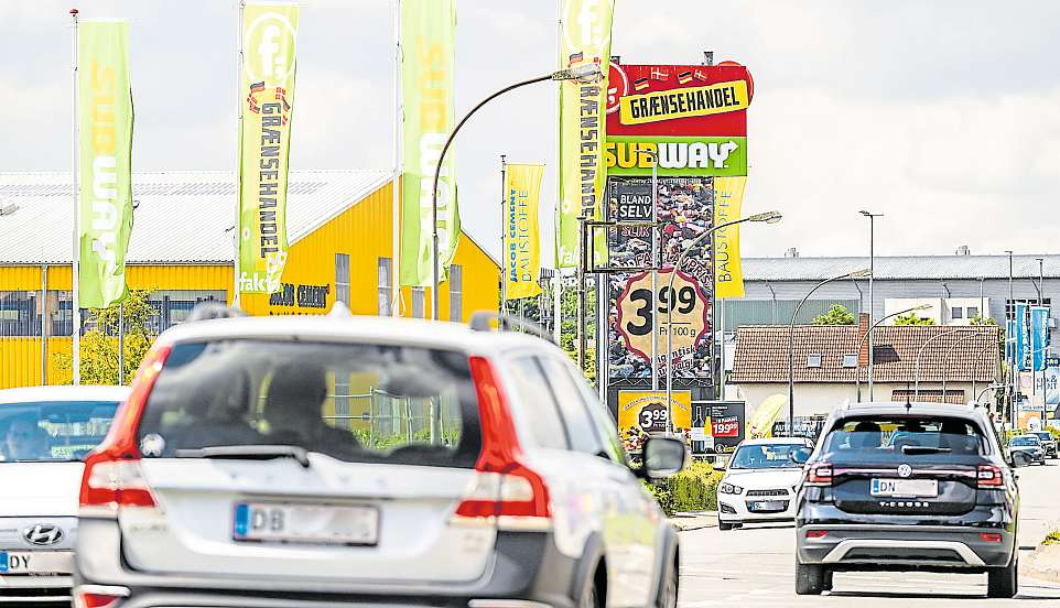 Statistisch gesehen kauft jeder dänische Staatsbürger über 18 Jahre mindestens einmal jährlich im Grenzhandel ein.