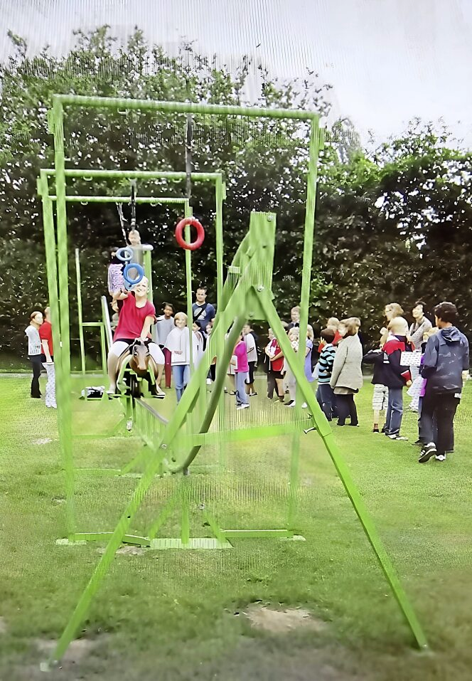 Erstmalig auf dem Festplatz: eine Ringreitbahn.