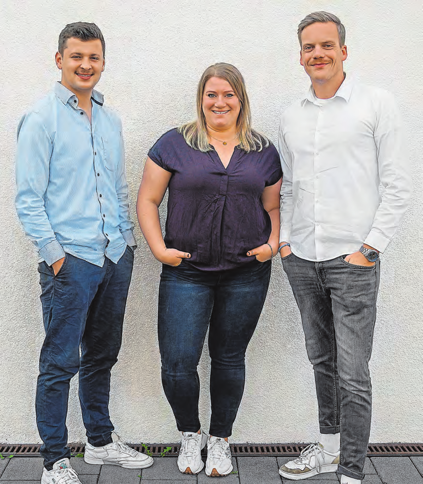 Die Gesichter hinter der "Caravan und Co": (v.li.) Hannes Petersen, Rena Lave und Torge Ramm. FOTO: CARAVAN & CO