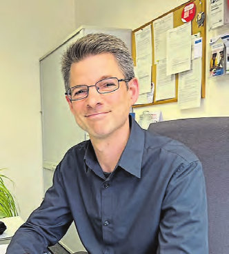 Marc Denk, Berufsberater der Agentur für Arbeit FOTO: JULIA VOIGT