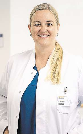 Lena Jessen ist neue Chefärztin der Gynäkologie und Geburtshilfe in der Klinik Husum. Foto: Reinhard Witt