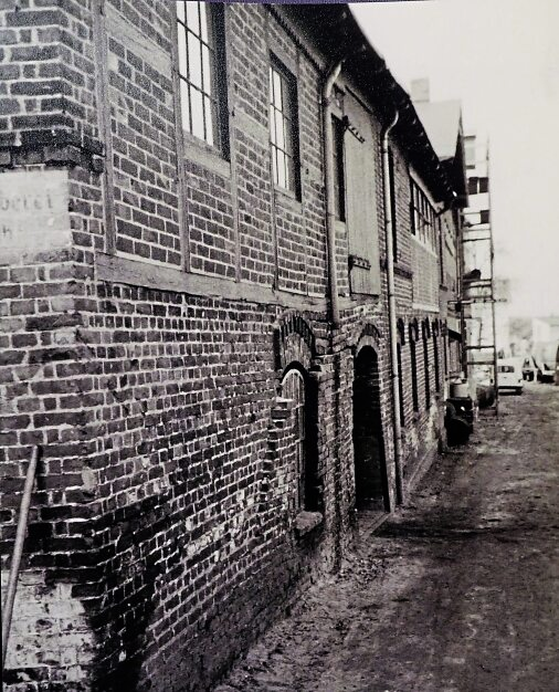 Ansicht der Uetersener Fein“ lederfabrik Christian Testorf“ im Jahre 1960. Foto: Testorf Leder