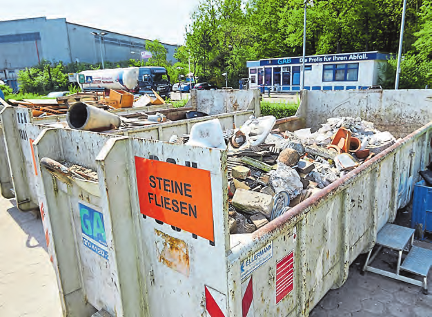 Damit die Kreislaufwirtschaft funktioniert, ist es wichtig, dass alle Abfälle in die richtigen Container kommen.