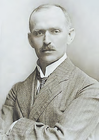 Friedrich Voẞ, der Konstrukteur der Eisenbahnhochbrücke, konzipierte auch die Schwebefähre. FOTO: MUSEEN IM KULTURZENTRUM