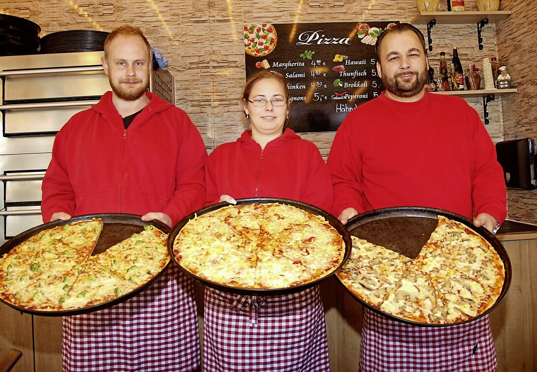 Auch Pizzen gehören wieder zum kulinarischen Angebot in Hanerau-Hademarschen.