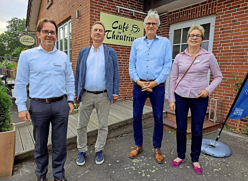 Die Referenten des Abends. Foto: Karin Funke