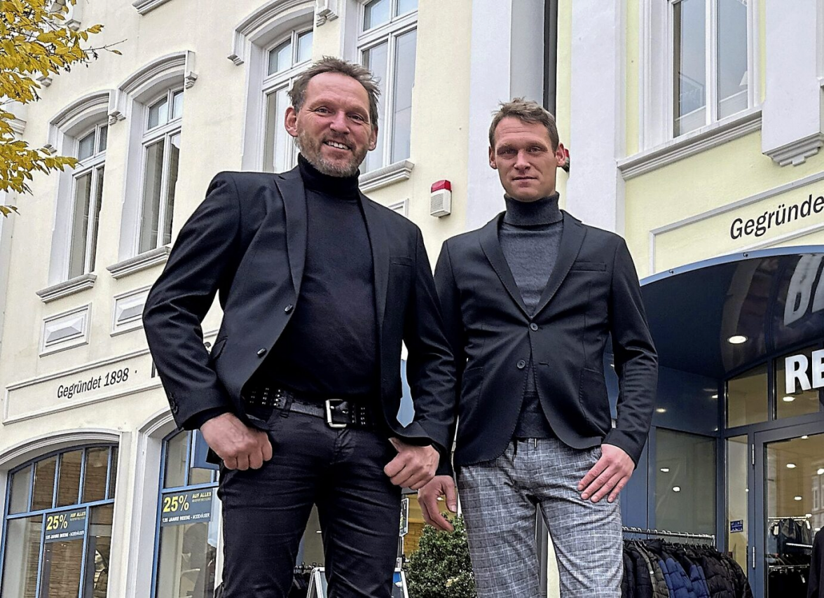 Olaf und Tim Reese bieten aktuelle Modetrends.
