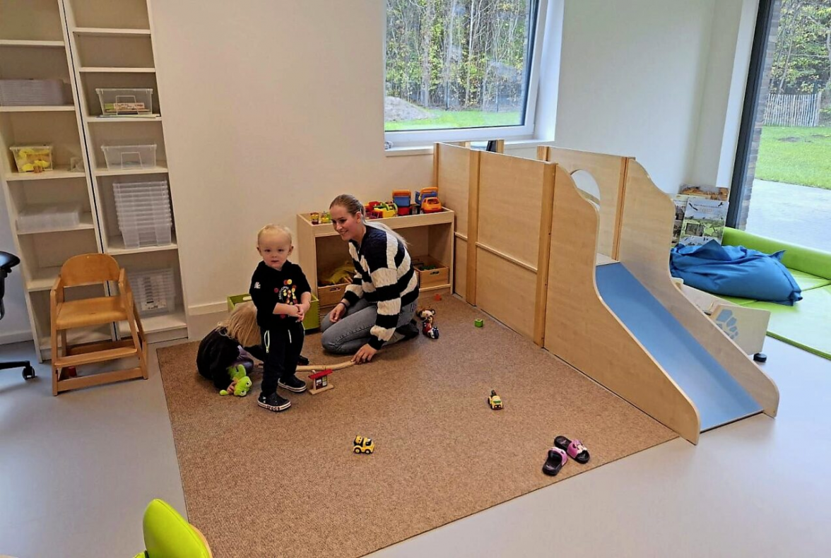 Einfach ideal: Hier wird schonmal nach Herzenslust gespielt.