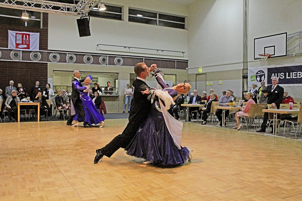 Annette und Andreas Reumann gehören beim Sparkassenpokal vom TTC zu den Favoriten.