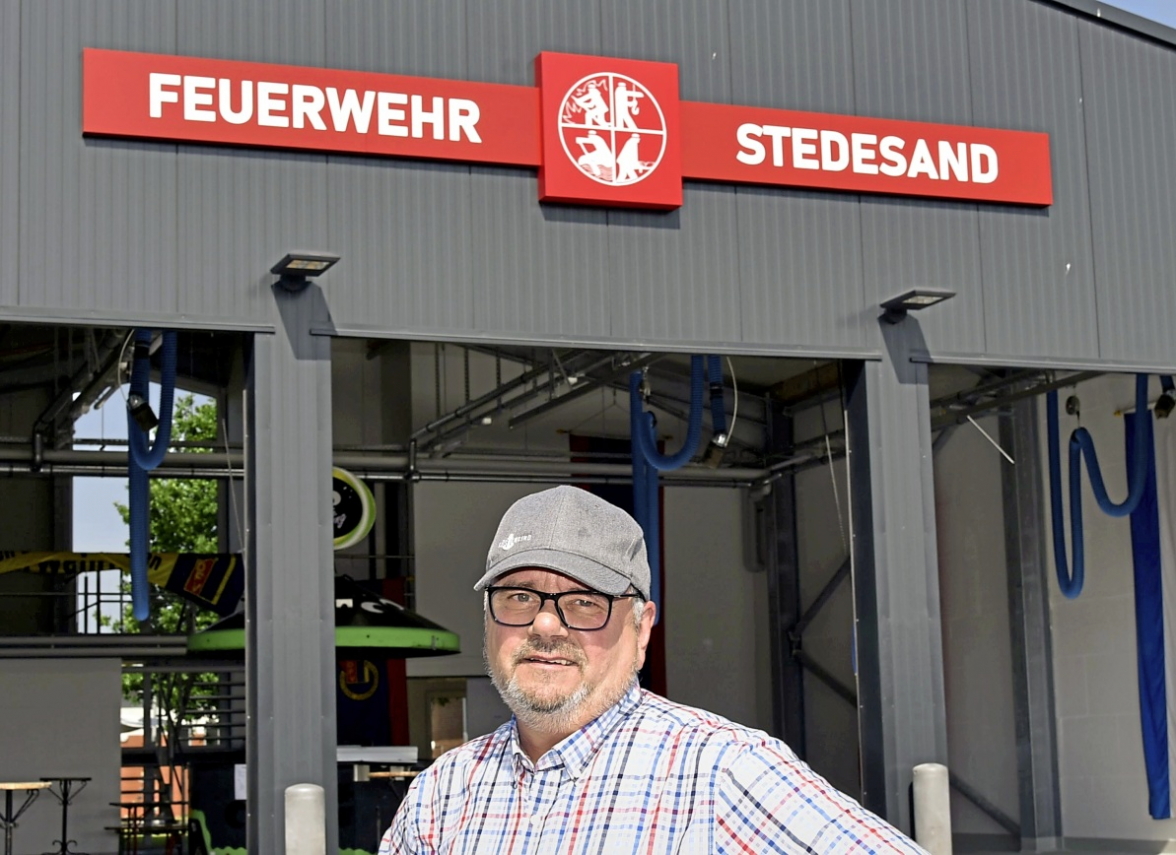 Bürgermeister Stepahn Koth zeigte sich erleichtert, gab es doch bis kurz vor der Einweihung noch sehr viel zu erledigen.