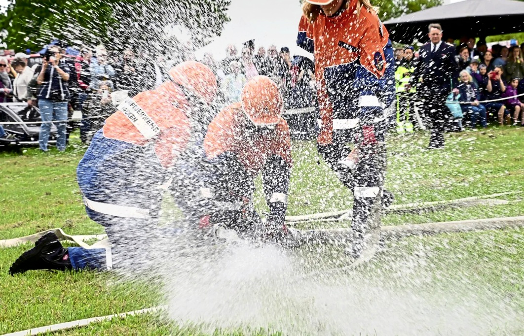 Heute beweist die Jugendfeuerwehr auch bei den Amtsfeuerwehrfesten ihr Können. Foto: Kristina Mehlert