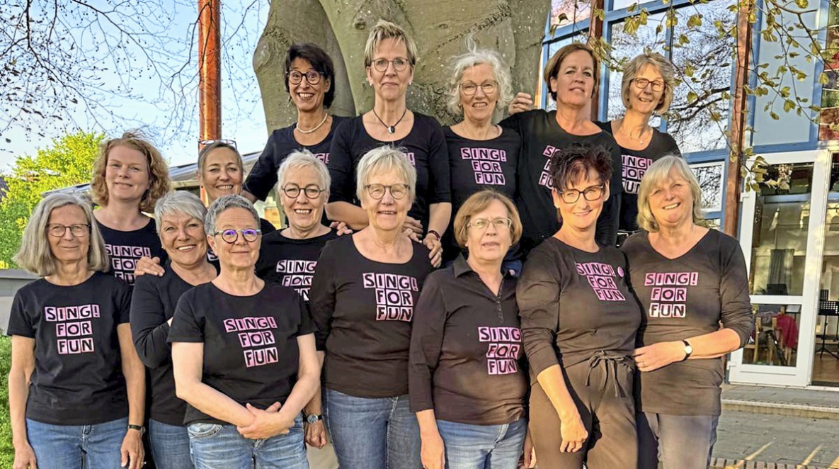 Für den "Sing! ForFun"-Chor ist es der erste Auftritt nach der Neustrukturierung. Foto: Sing! ForFun