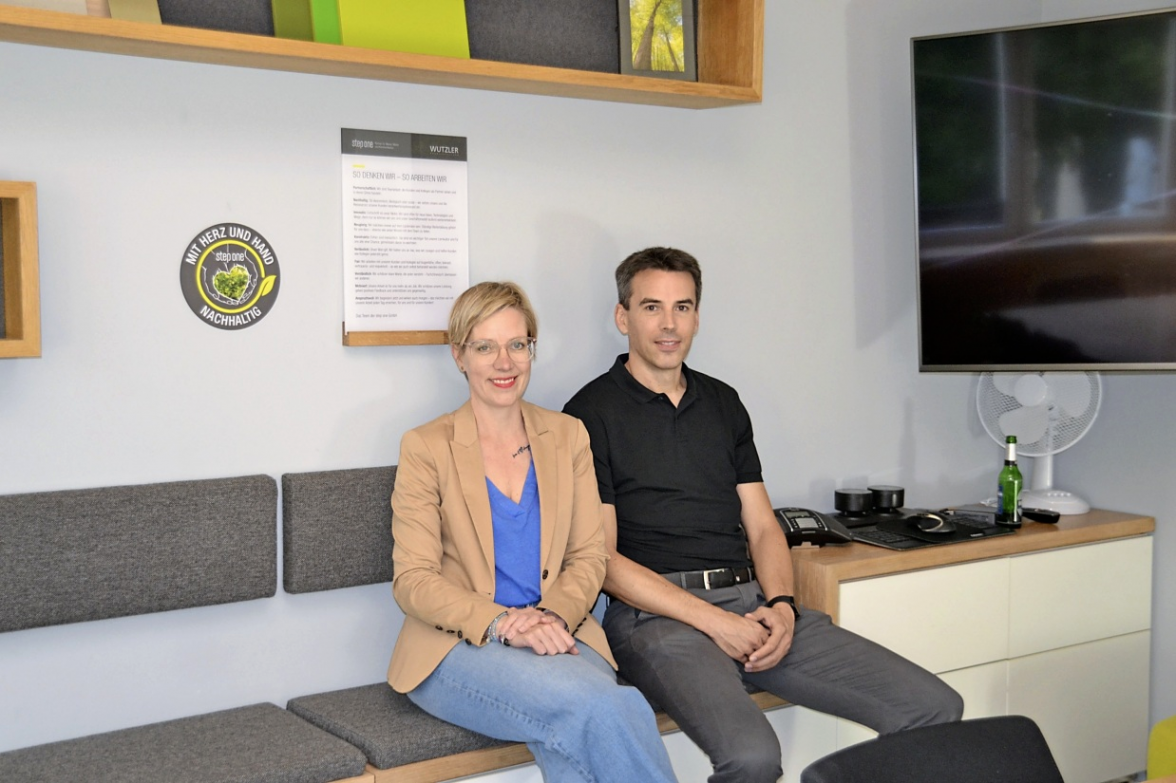 Ein starkes Duo für starke Unternehmen: Svenja Rose und Stefan Bihl führen die Gl mit Herz, Strategie und Teamgeist.