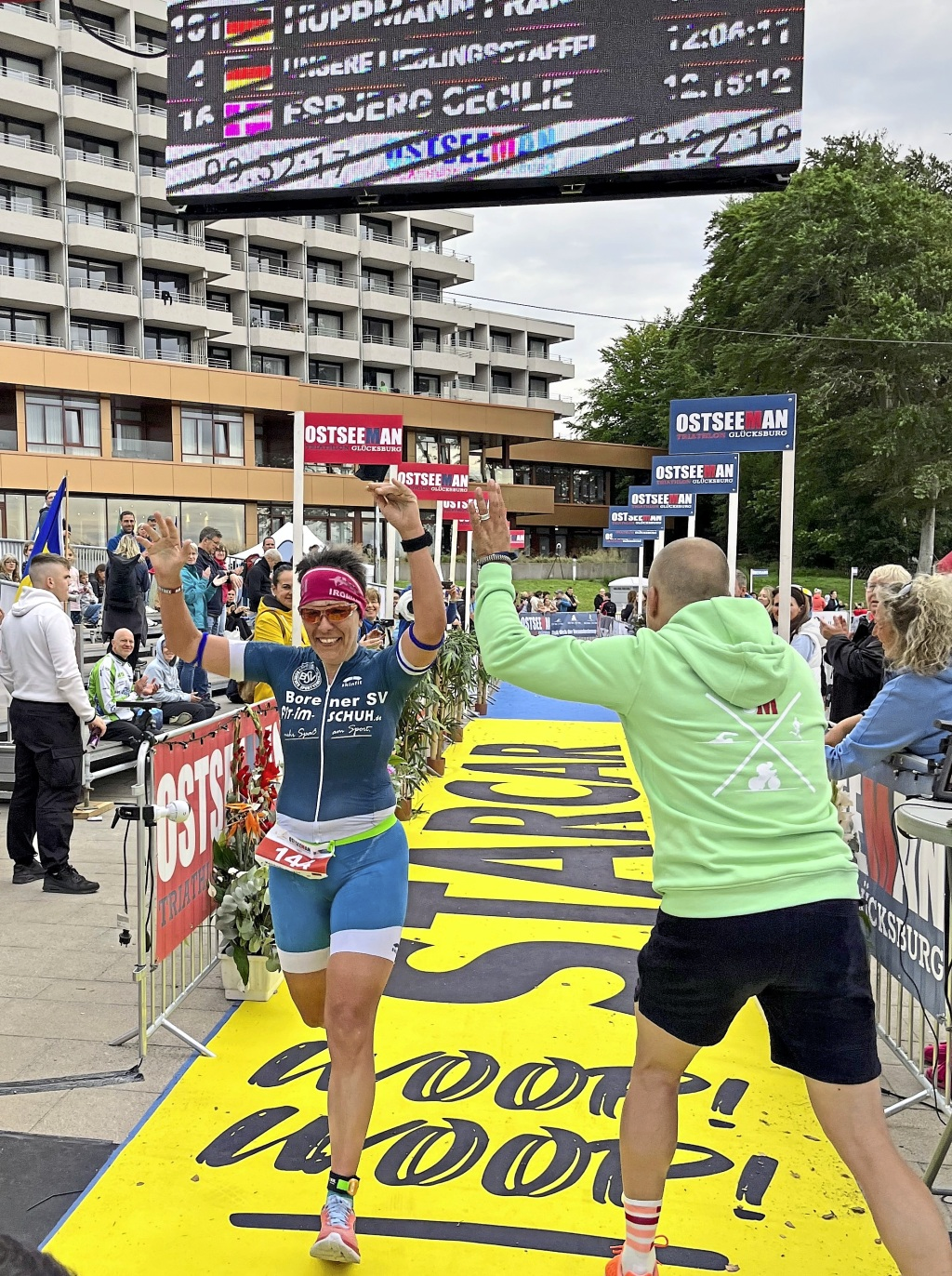 Kirsten Kascheike vom Borener SV möchte auch 2025 im Ziel wieder jubeln.