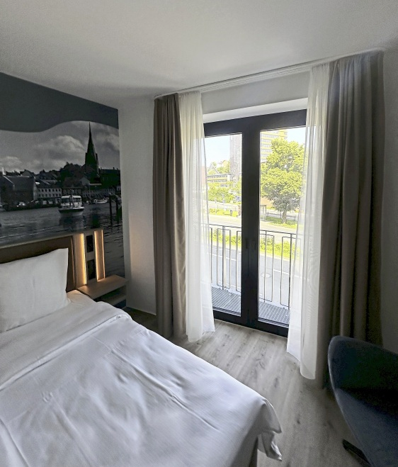 Modern, gemütlich, komfortabel - ein Zimmer zum Wohlfühlen.