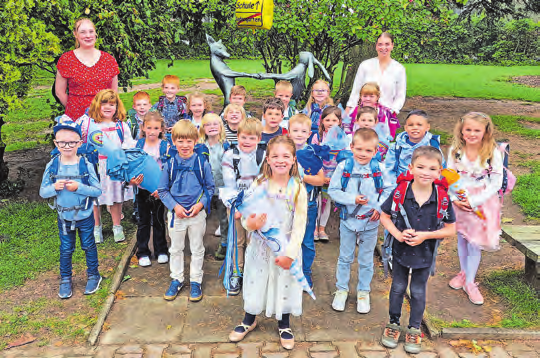 Klasse 1c Foto: Grundschule Sterley/hfr 