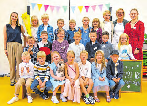 Klasse 1b Foto: Grundschule Nusse/hfr 