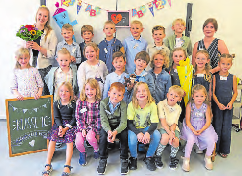 Klasse 1c Foto: Grundschule Nusse/hfr 