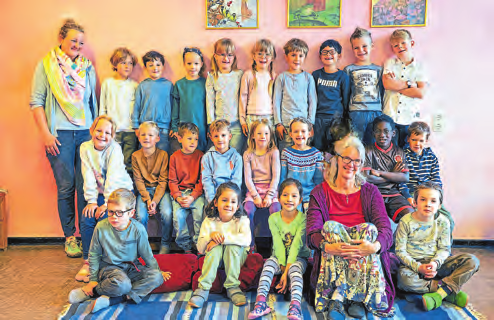 Klasse 1a Foto: Freie Schule Mölln/hfr