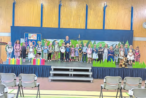 Klasse 1b Foto: Waldschule Groß Grönau/hfr 
