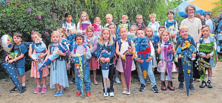 Klasse 1a Foto: Grund- und Gemeinschaftsschule Stecknitz/hfr