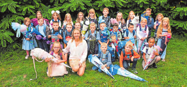 Klasse 1b Foto: Grund- und Gemeinschaftsschule Stecknitz/hfr