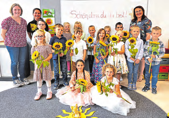Klasse 1a - Mäuse Klasse, Klassenlehrerin Fr. Zeidler Lernbegleitung Fr. Joost
