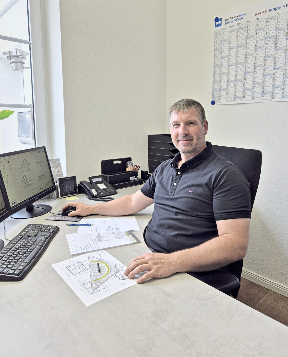 Sebastian Carstensen-Lilienthal, Gründer und Gesellschafter-Geschäftsführer von CSG-Massivbau.