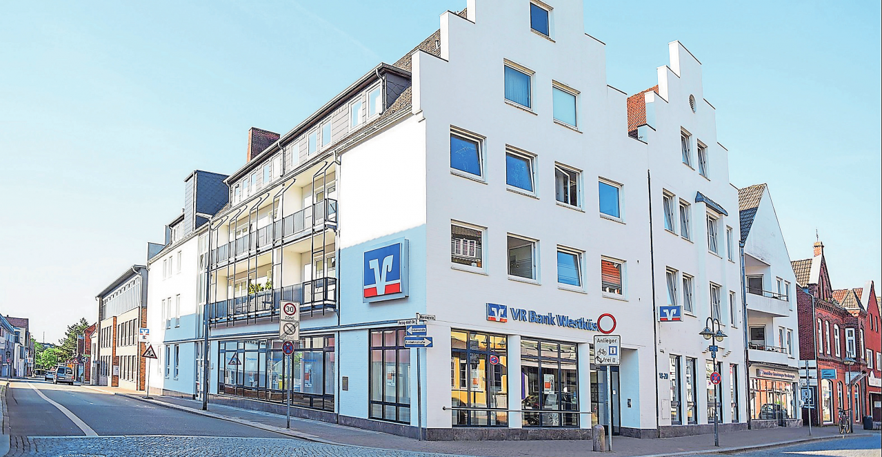 Verwaltungssitz Husum. VR BANK / MICHAEL RUFF