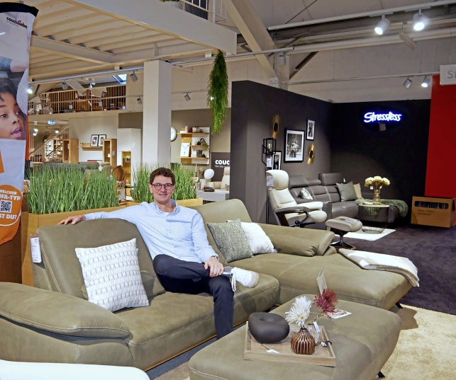 Geschäftsführer Melf Jesper Tack von der Bischoff Home Company lädt zum Verkaufsoffenen Sonntag ein. Foto: Udo Rahn