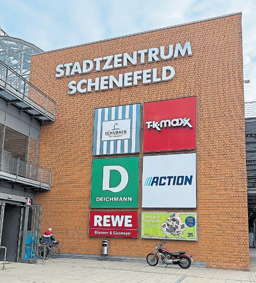 Das Stadtzentrum Schenefeld ist Einkaufszentrum und Erlebnisort.