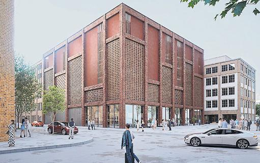 Die Knechtschen Hallen werden zu einem gemischt genutzten Quartier, das Wohnen, Arbeiten und Aufenthalt verbindet und ein lebendiges Umfeld schafft. Fotos: Semmelhaack Wohnungsunternehmen