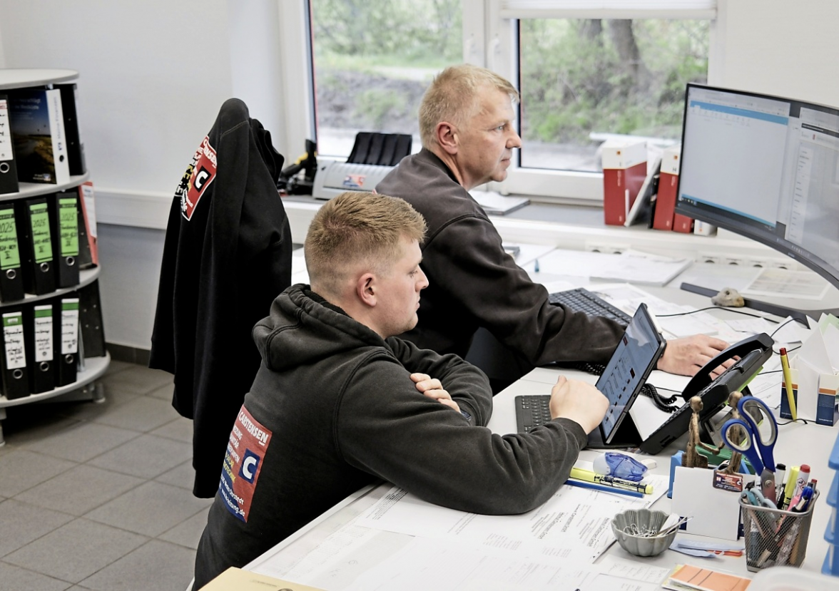 Am Beginn eines jeden Auftrags steht eine gute Planung. Foto: Andreas Weinrich