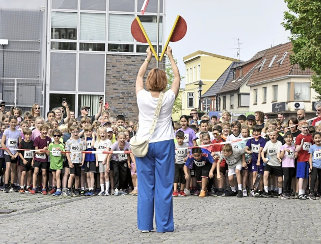 Insbesondere beim Grundschullauf über 2,3 Kilometer zeichnet sich in diesem Jahr eine Rekordbeteiligung ab.