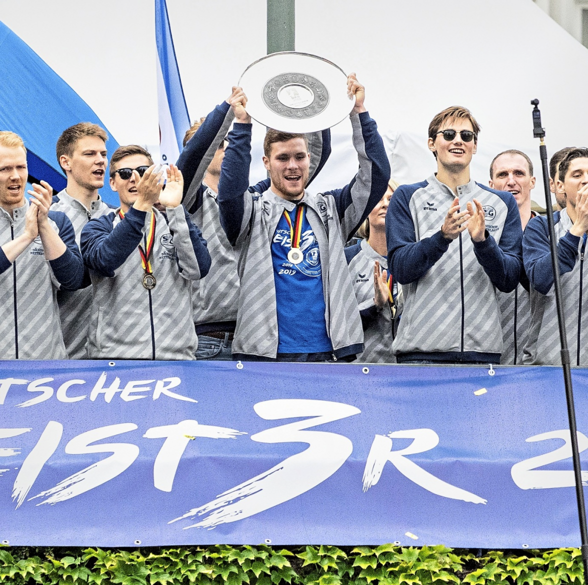 In seiner ersten SG-Saison wurde Johannes Golla auf Anhieb deutscher Meister. Foto: Marcus Dewanger